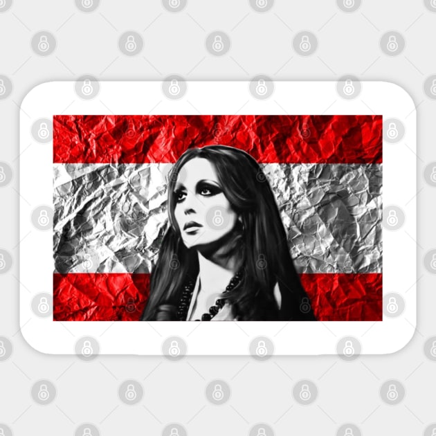 Fairouz lebanon Sticker by Beirout